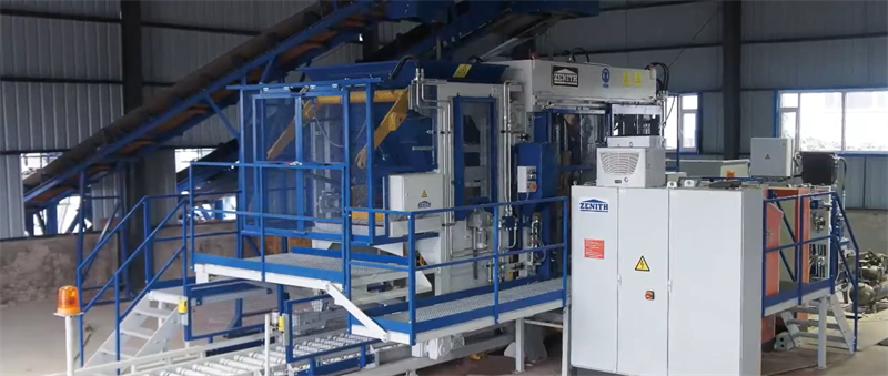 V Afriki se je začel popolnoma avtomatiziran projekt proizvodnje večslojnih betonskih prepletenih opek.