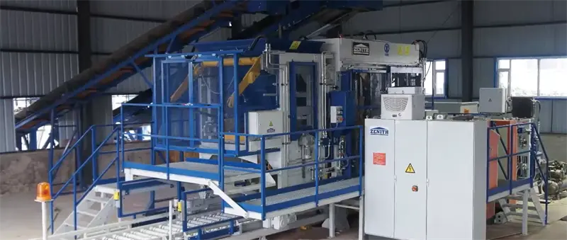 V Afriki se je začel popolnoma avtomatiziran projekt proizvodnje večslojnih betonskih prepletenih opek.