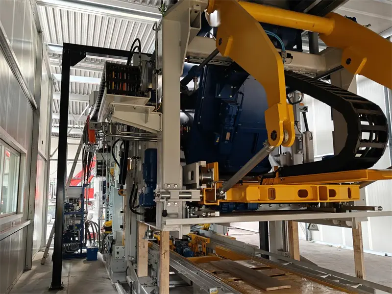 Avtomatski stroji za izdelavo blokov za južnoameriško betonsko industrijo